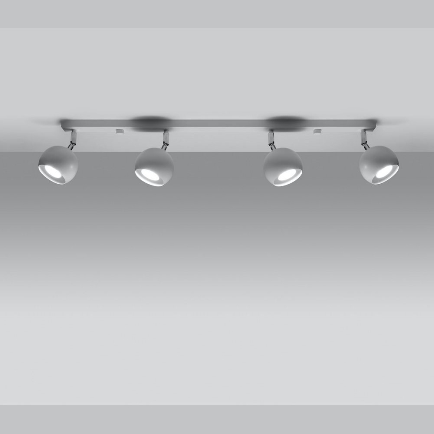 Стельовий точковий світильник OCULARE 4xGU10/10W/230V