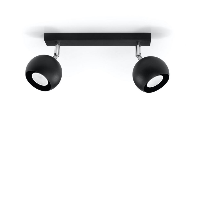 Потолочный точечный светильник OCULARE 2xGU10/10W/230V