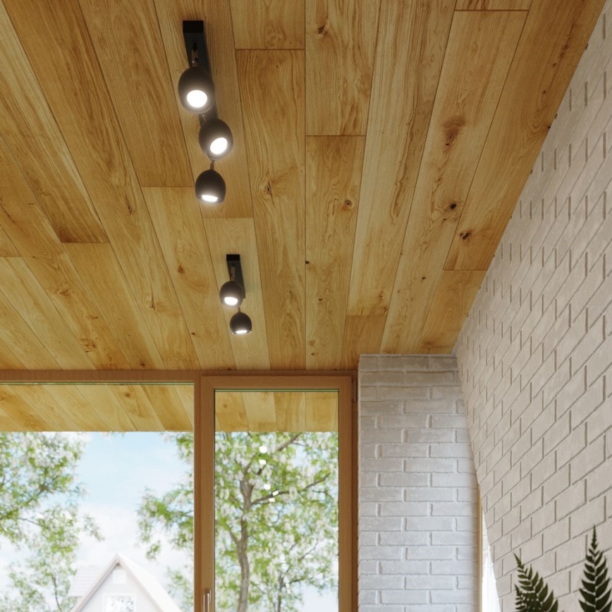 Стельовий точковий світильник OCULARE 2xGU10/10W/230V