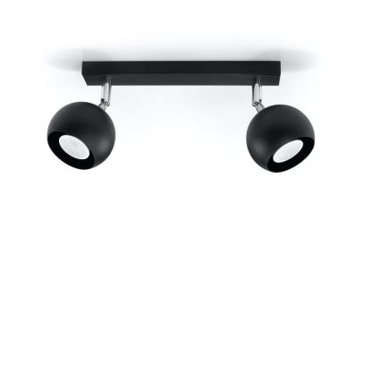 Стельовий точковий світильник OCULARE 2xGU10/10W/230V