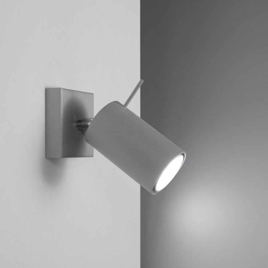 Настенный точечный светильник RING 1xGU10/10W/230V