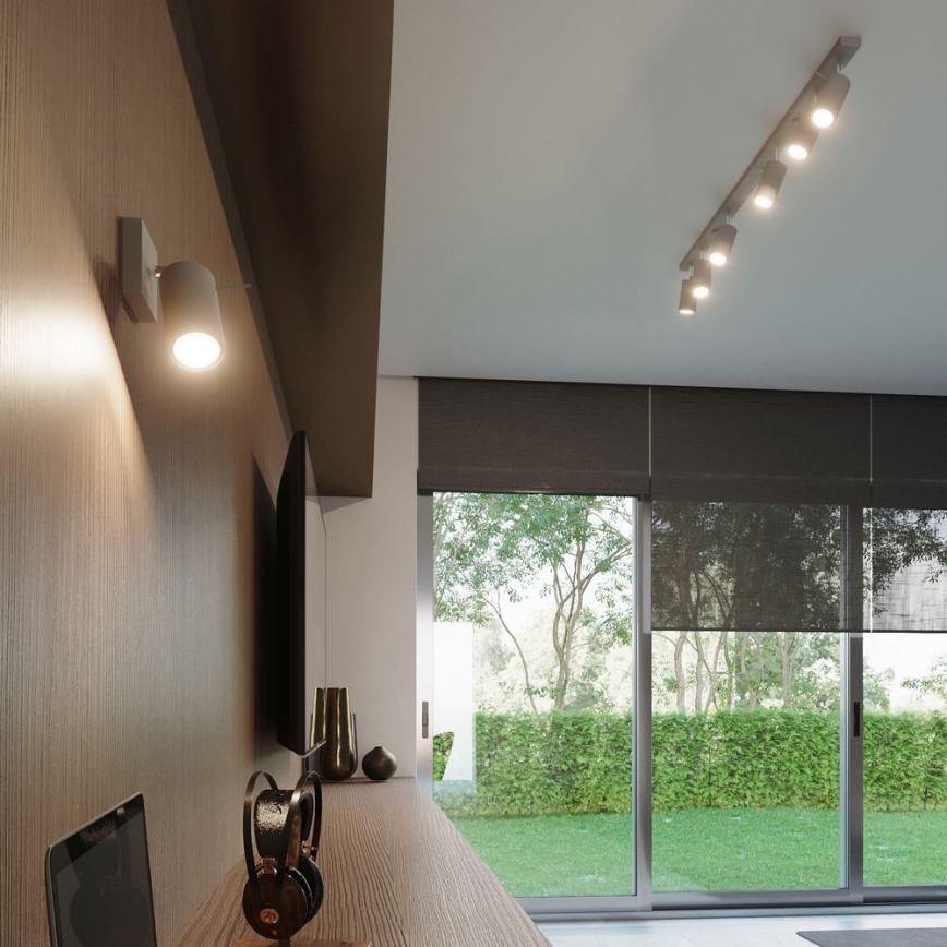 Настенный точечный светильник RING 1xGU10/10W/230V