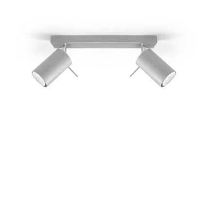 Стельовий точковий світильник RING 2xGU10/10W/230V