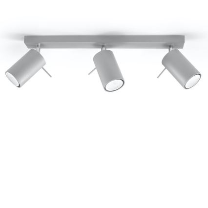 Потолочный точечный светильник RING 3xGU10/10W/230V