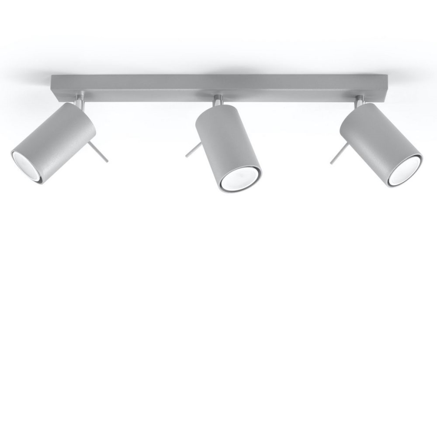 Потолочный точечный светильник RING 3xGU10/10W/230V