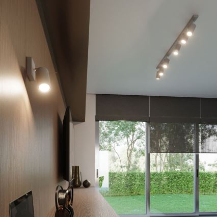 Потолочный точечный светильник RING 4xGU10/10W/230V