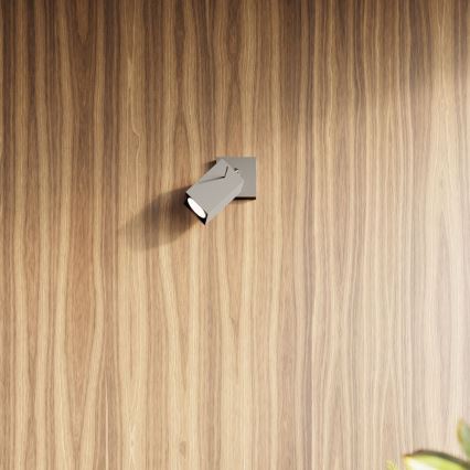 Точечный светильник MERIDA 2xGU10/40W/230V серый