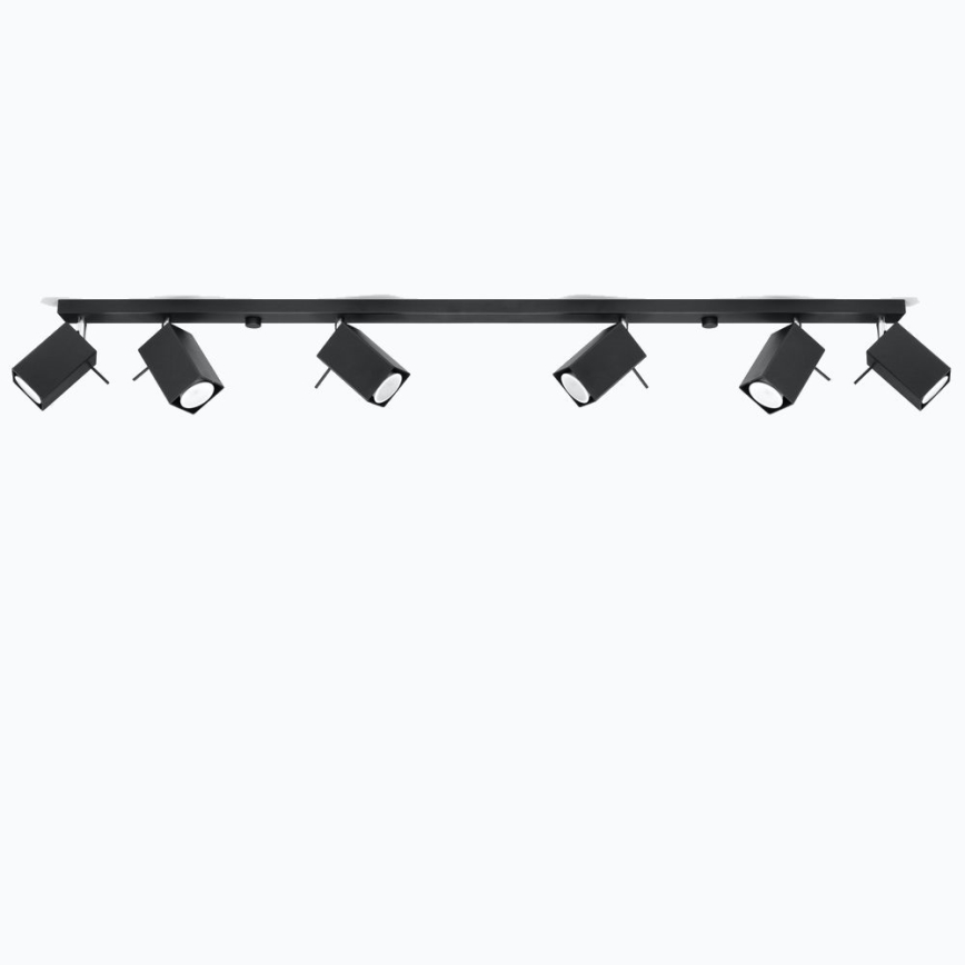 Точечный светильник MERIDA 6xGU10/40W/230V черный