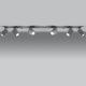Точечный светильник MERIDA 6xGU10/40W/230V серый