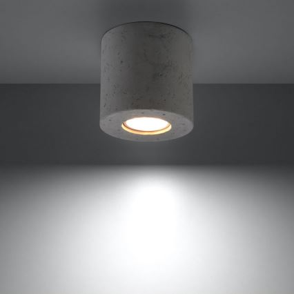 Точковий світильник ORBIS 1xGU10/10W/230V бетон