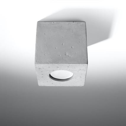 Точковий світильник QUAD 1xGU10/10W/230V бетон