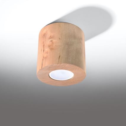 Точечный светильник ORBIS 1xGU10/10W/230V бук