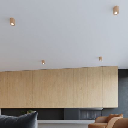 Точечный светильник ORBIS 1xGU10/10W/230V бук