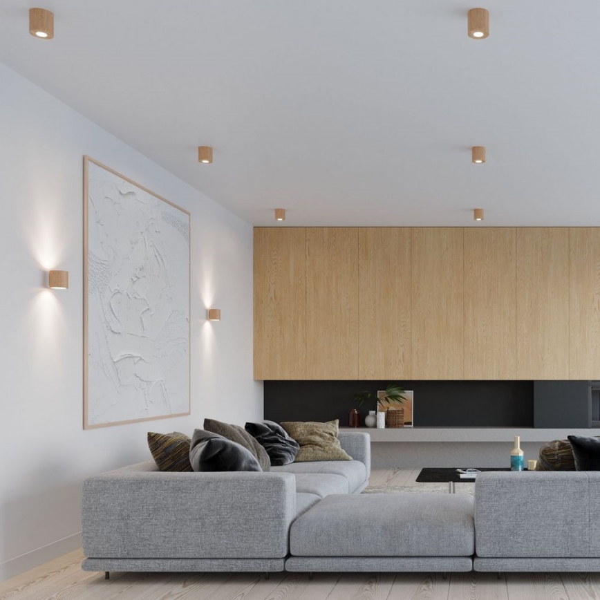 Точечный светильник ORBIS 1xGU10/10W/230V бук