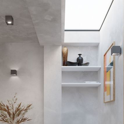 Точечный светильник QUAD 1 1xGU10/10W/230V антрацит