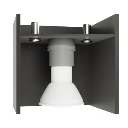 Точковий світильник QUAD 1 1xGU10/10W/230V антрацит