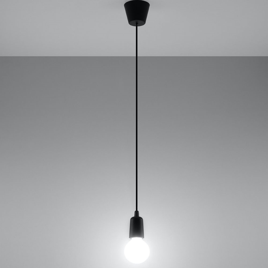 Підвісна люстра DIEGO 1xE27/60W/230V