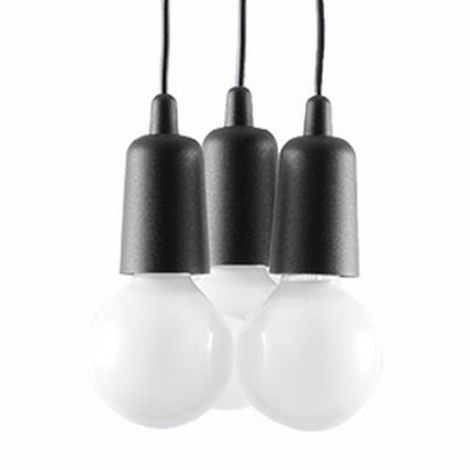 Підвісна люстра DIEGO 3xE27/60W/230V