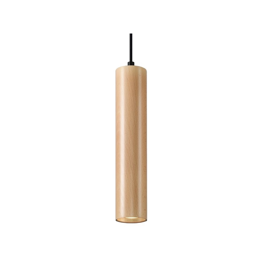Підвісна люстра LINO 1xGU10/40W/230V бук