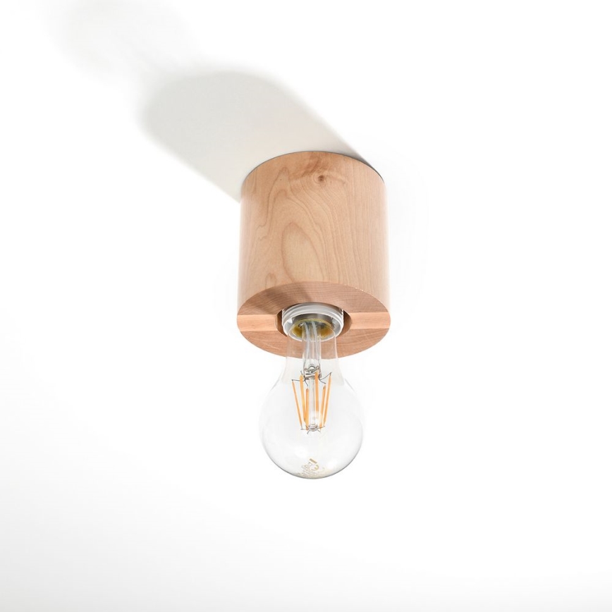 Потолочный светильник SALGADO 1xE27/60W/230V бук