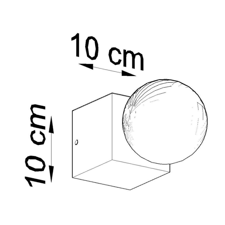 Настінний світильник ABEL 1xE27/15W/230V бук
