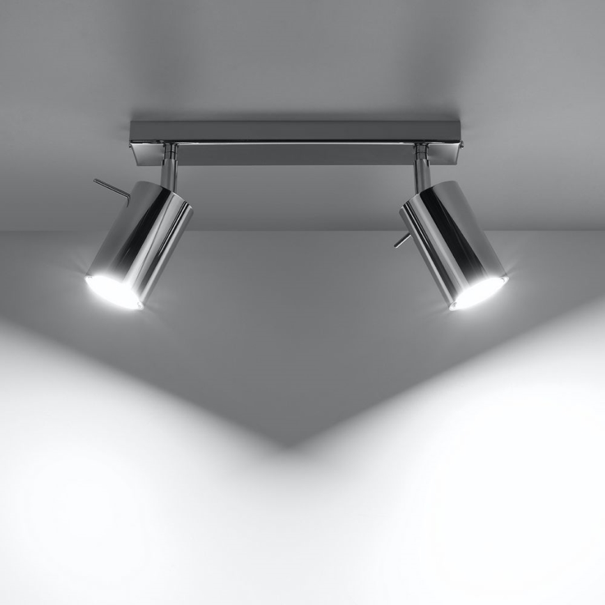 Точечный светильник RING 2xGU10/10W/230V