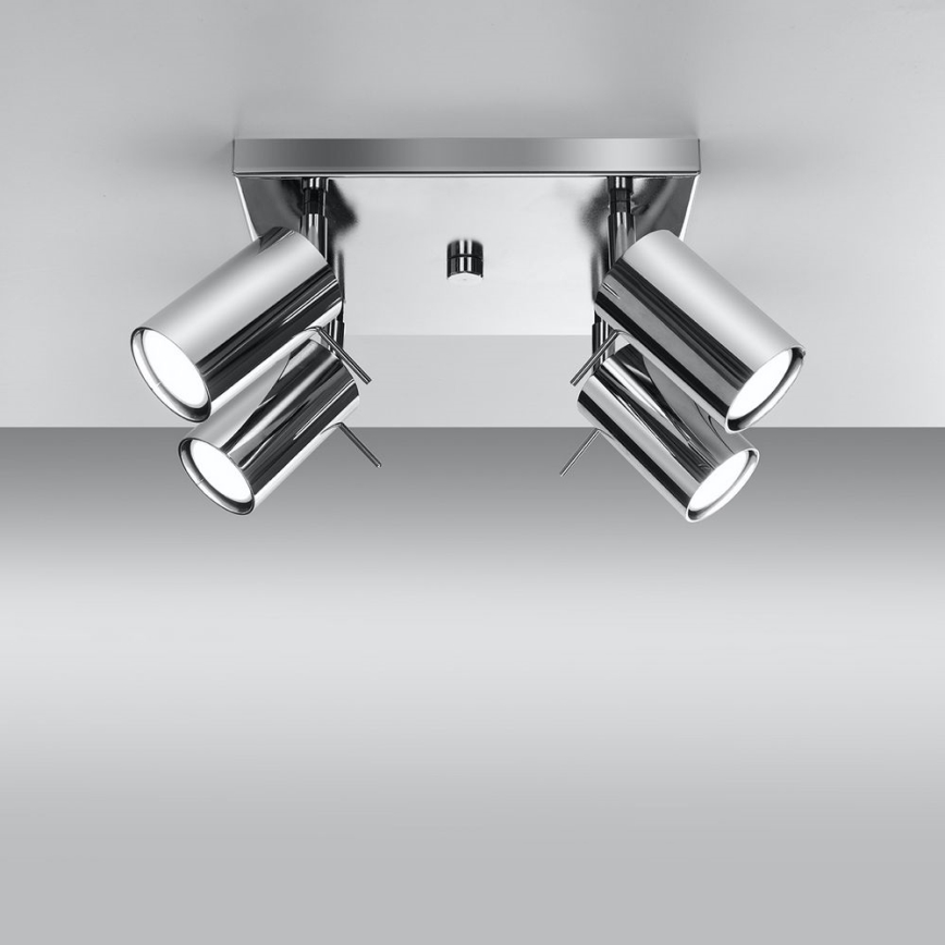 Точковий світильник RING 4xGU10/10W/230V