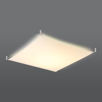 LED потолочный светильник LUNA 4xG13/8,5W/230V 105x105 cm белый