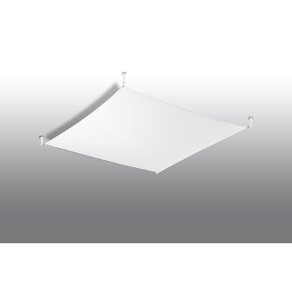LED потолочный светильник LUNA 4xG13/8,5W/230V 105x105 cm белый