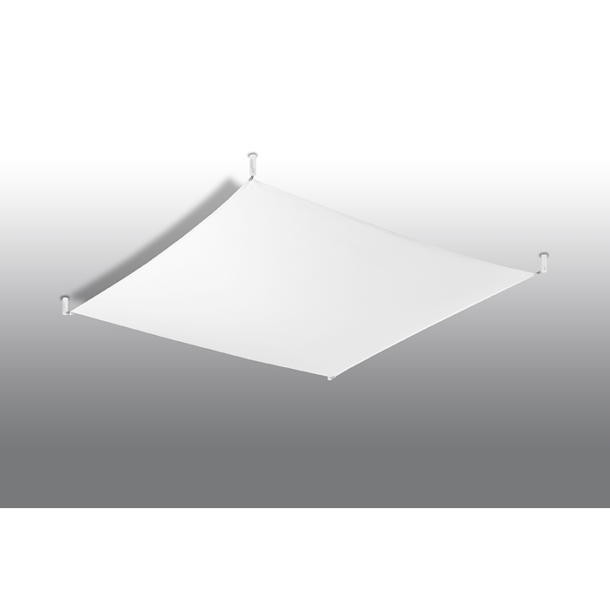 LED стельовий світильник LUNA 6xG13/8,5W/230V 140x140 см білий