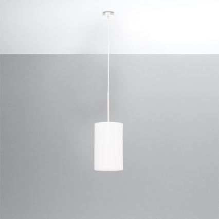 Люстра на тросе OTTO 1xE27/60W/230V ⌀ 15 см белая