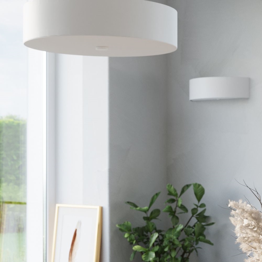 Стельовий світильник SKALA 3xE27/60W/230V діаметр 30 см білий