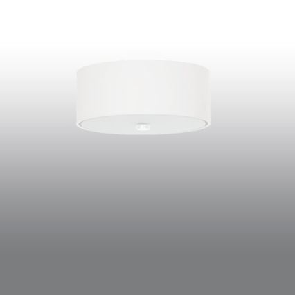 Стельовий світильник SKALA 3xE27/60W/230V діаметр 30 см білий