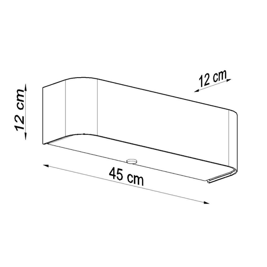 Настенный светильник LOKKO 2xE14/60W/230V белый