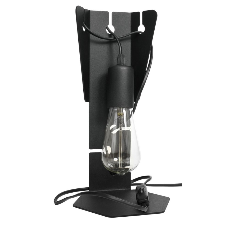 Настільна лампа ARBY 1xE27/60W/230V чорний