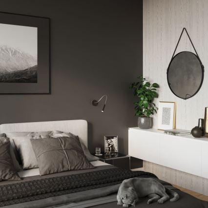 Гнучка лампа AXIL 1xG9/12W/230V чорний