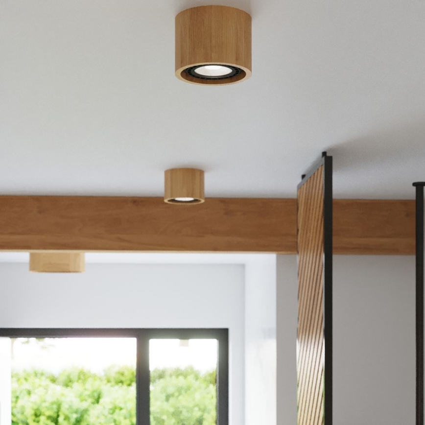 Потолочный светильник BASIC AR111 1xGU10/40W/230V бук