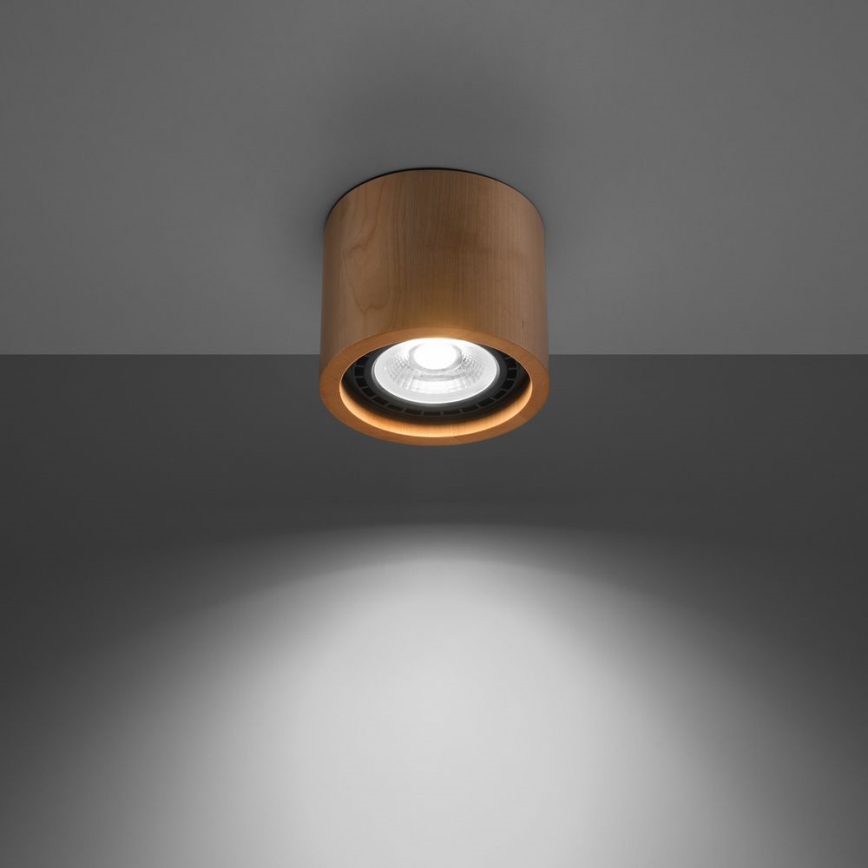 Потолочный светильник BASIC AR111 1xGU10/40W/230V бук