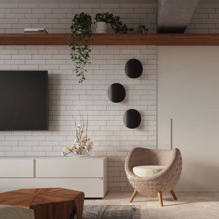 Настінний світильник SENSES 2xG9/40W/230V чорний