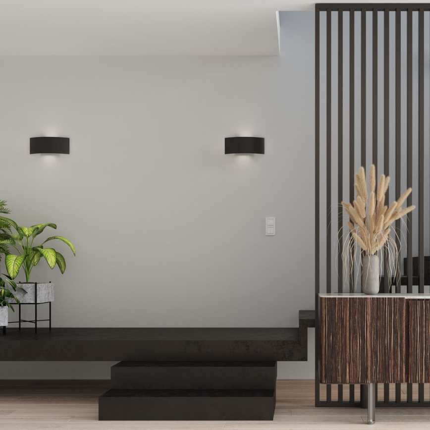 Настінний світильник MAGNUS 2xG9/40W/230V чорний