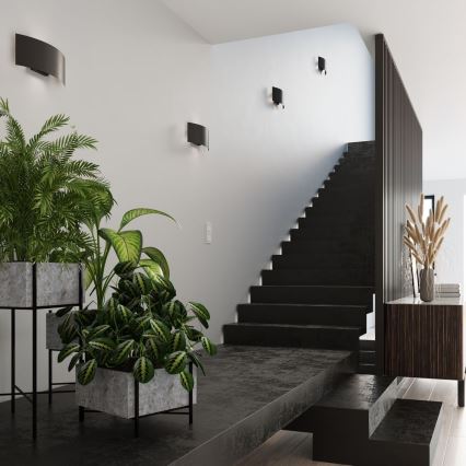 Настінний світильник MAGNUS 2xG9/40W/230V чорний