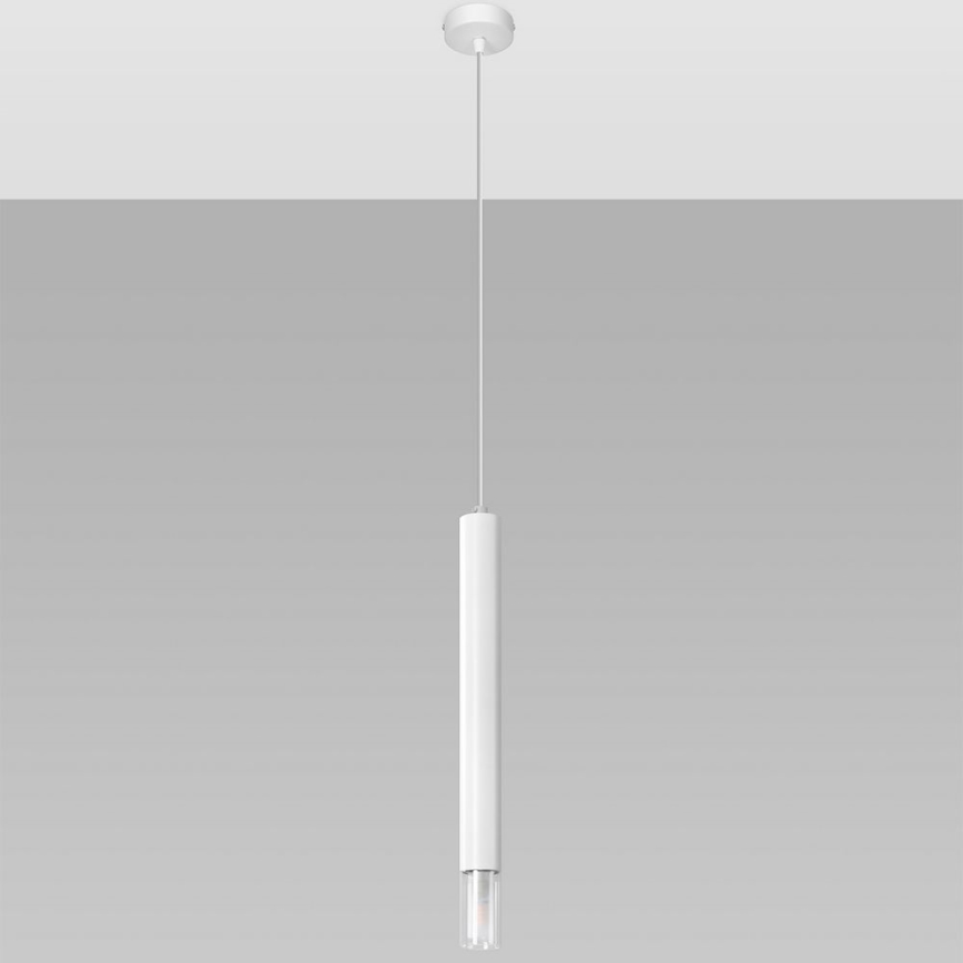 Люстра на тросе VIZIER 1xG9/12W/230V белая
