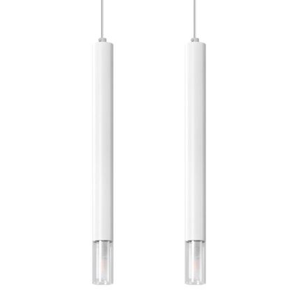 Підвісна люстра VIZIER 2xG9/40W/230V білий