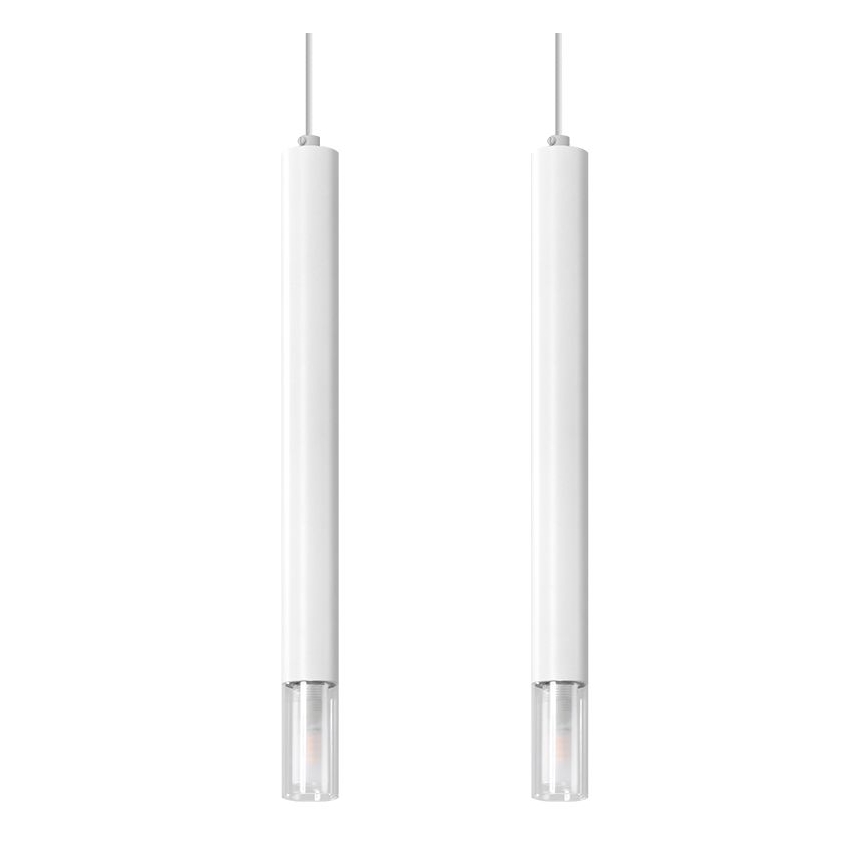 Підвісна люстра VIZIER 2xG9/40W/230V білий