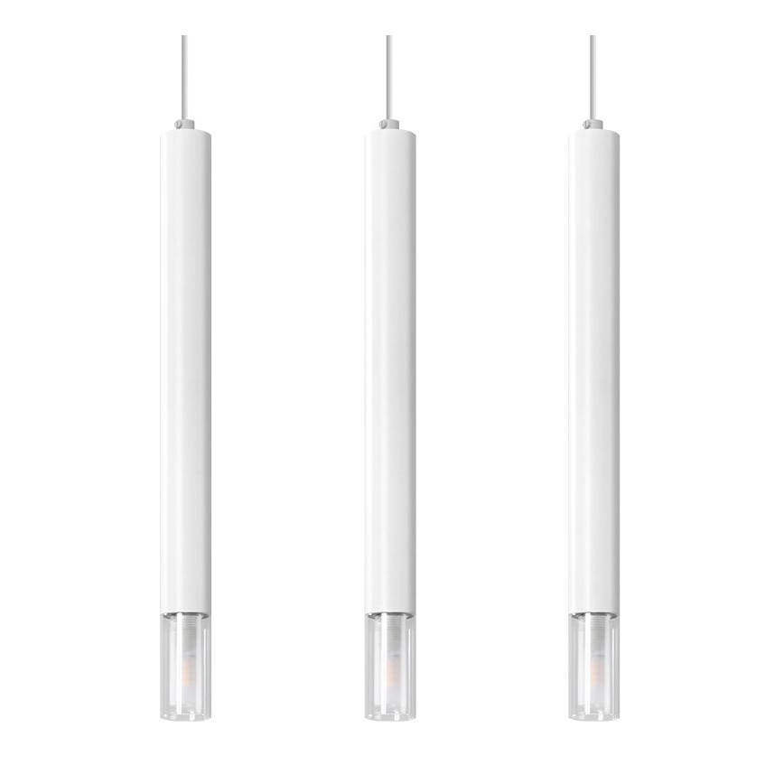 Люстра на тросе VIZIER 3xG9/40W/230V белая