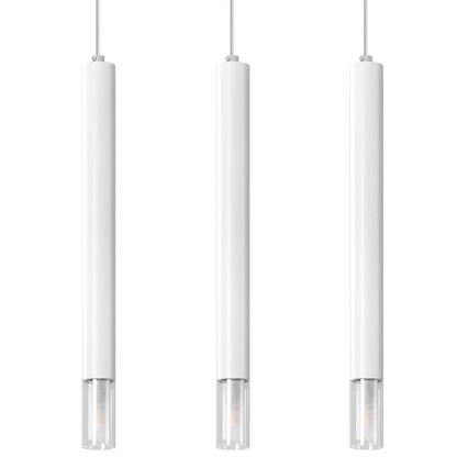 Підвісна люстра VIZIER 3xG9/40W/230V білий