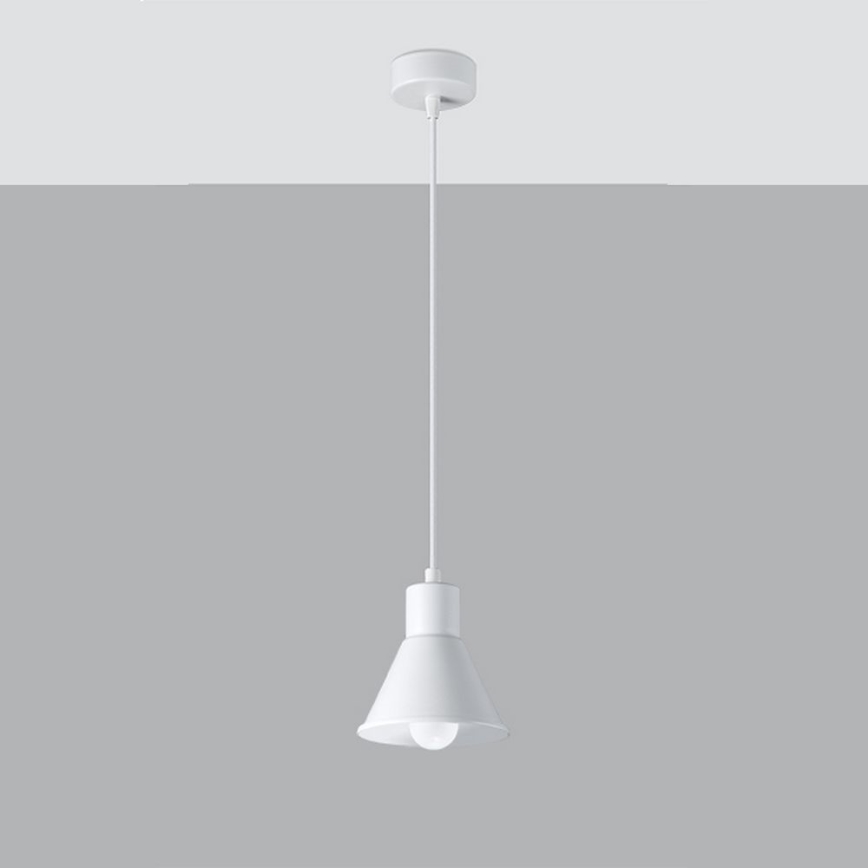 Люстра на тросе TALEJA 1xE27/60W/230V белая