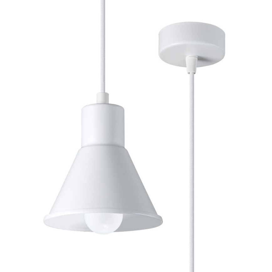 Люстра на тросе TALEJA 1xE27/60W/230V белая