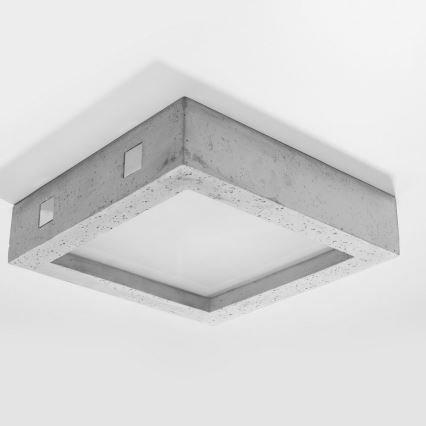Светодиодный потолочный светильник RIZA LED/18W/230V бетон