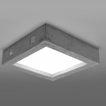 Светодиодный потолочный светильник RIZA LED/18W/230V бетон